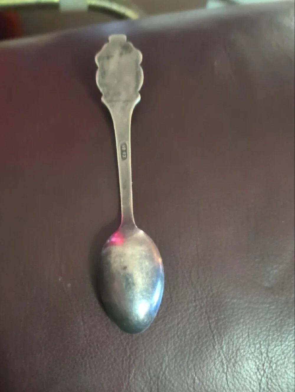 Rolex Silver Souvenir Spoon with Lucerne Crest